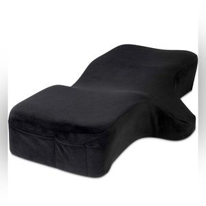 SWIPHTY Firm Orthopedic Neck Support Memory Foam Pillow with Pockets